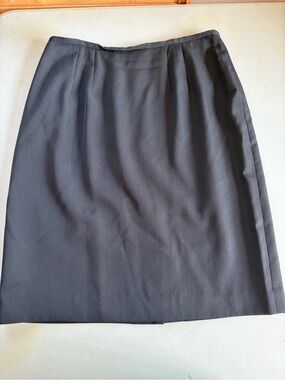 Classic Black Pencil Skirt
